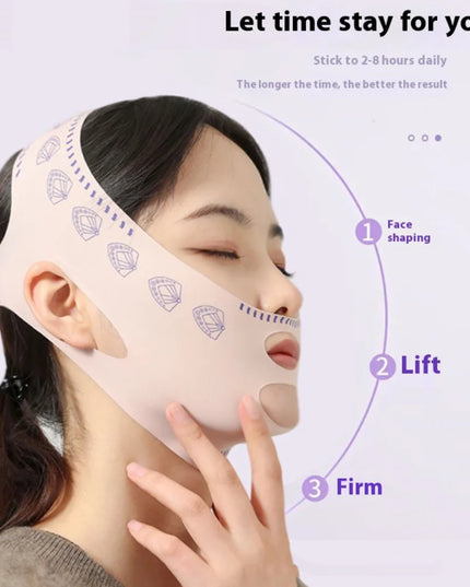 V Face Shaper Lift Massager Double Chin Cheek Slimming Bandage V-Shaper Lifting Mask Anti Wrinkle Skin Care Tool Lift Up Strap