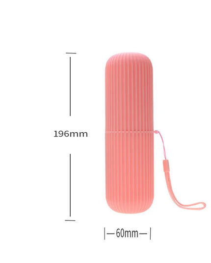 Travel Portable Toothbrush Cup Bathroom Toothpaste Holder Storage Case Box Organizer Travel Toiletries Storage Cup New Creative