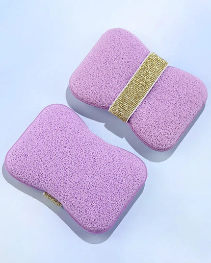 1/4PCS Sponge Soap Bag Bath Cleansing Foaming Net Pouch Body Exfoliating Scrubber Sponges Bathroom Nylon Soap Pocket