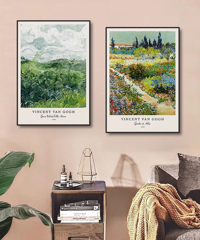 Vincent Van Gogh Writings Prints and Posters Great Work The Starry Night Canvas Painting Decorations for Living Room Wall Art