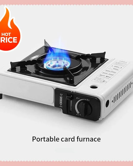 New Outdoor Cassette Stove Portable Outdoor Cass Hot Pot BBQ Gas Stove Household Gas Stove Butane Gas Stove