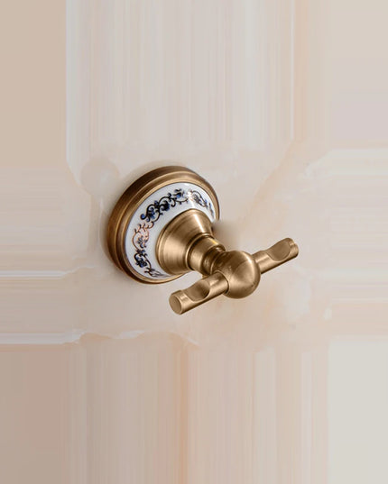 .,solid brass Bathroom Accessories Set,Robe hook,Paper Holder,Towel Bar,Soap basket,bathroom sets,YT-11500-A