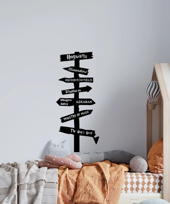 Fun Harry Wall Stickers Personalized Creative Kids Room Nature Decor Art Mural