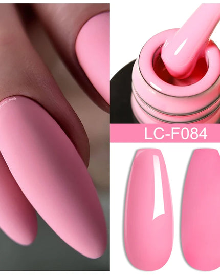 LILYCUTE 15ML Quick Extension Gel Nail Polish Nude Milk White Color Finger Prolong Acrylic Crystal Construction Hard Gel Varnish