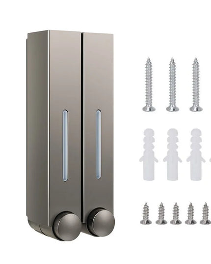 420ML Wall Mounted Bathroom Liquid Soap Dispenser Washing Lotion Hand Sanitizer Kid Family Hotel Kitchen Shower Gel Dispenser