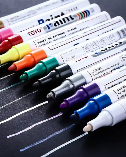 Waterproof Car Tyre Tire Tread Tire Paint Pen Marker DIY Art Drawing Pen Tool For BMW E46 E49 F30 F80 E36 E46 E93 E92 F34 F31 Z4