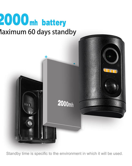 Mini IP Camera Wifi Built in Battery Powered Security Indoor PIR Sensor Wireless Video IP Surveillance 1080P HD Camera With APP