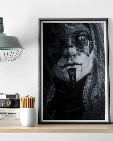 1pc Game Clair O-Obscur E-Expedition 33 Poster Self-adhesive Art Waterproof Paper Sticker Coffee House Bar Room Wall Decor