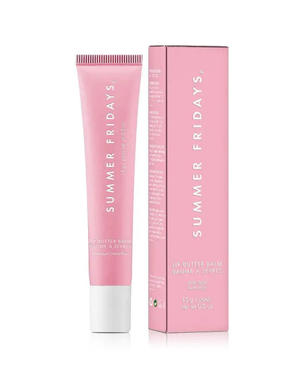 Summer Fridays Lip Balm Lipstick Moisturizing Glossy Smooth Soft Lips Cosmetics Sugar Vanilla Beige Sweet Mint Makeup Lip Care