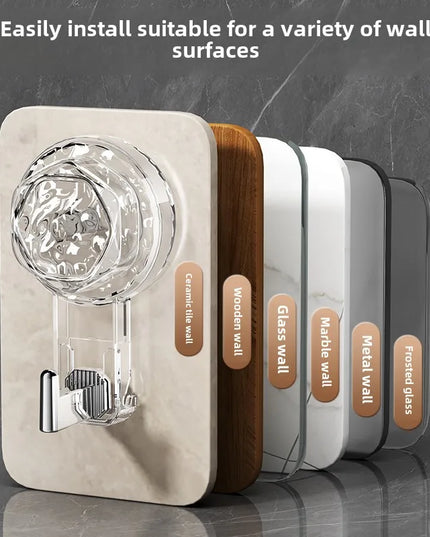 Suction Cup Hooks Household without drilling Multifunctional Wall Hanging Keys Clothes Hooks Bathroom Kitchen self-adhesive hook