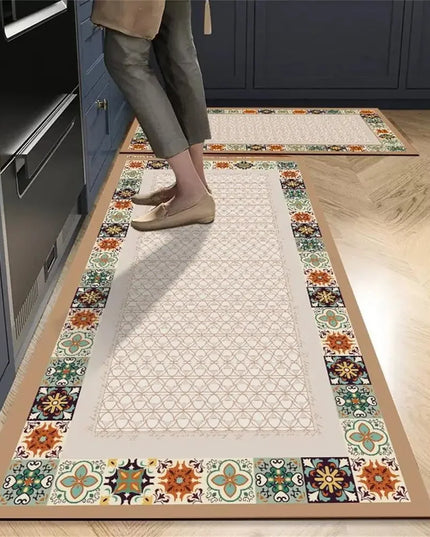 Non-slip Kitchen Carpets for Living Room Long Area Rug Kitchen Floor Mat Carpets Entrance Door Mat Home Decor Alfombra Tapis 러그
