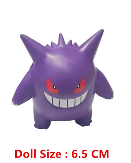 Pokemon 4-13Cm New Cartoons Movie Anime Figure Pikachu Mewtwo Charmander Blastoise Gurado Pet Action Model Toy Gifts