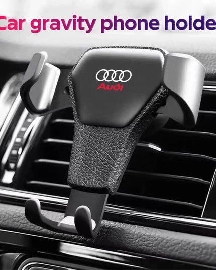 Car Emblem Mobile Phone Holder Stand Accessories For Audi Sline TT A3 A4 A5 A6 A7 A8 Q3 Q5 Q7 Q8 C7 C6 C5 B5 B6 B7 B8 B9 D3