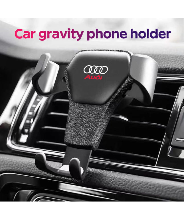 Car Emblem Mobile Phone Holder Stand Accessories For Audi Sline TT A3 A4 A5 A6 A7 A8 Q3 Q5 Q7 Q8 C7 C6 C5 B5 B6 B7 B8 B9 D3