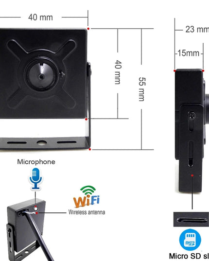 5MP 1080P Mini WiFi Camera Security Protection Home Wireless Surveillance Small IPCAM Audio Camhipro Wi-Fi Cam Onvif
