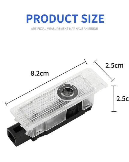 2Pcs Fashion LED Car Door Welcome Light Logo Projector for Alfa Romeo Spider Giulia Giulietta 147 156 159 Mito Stelvio GT Spider