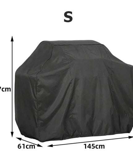 5 Size BBQ Grill Barbeque Cover Anti-Dust Waterproof Weber Heavy Duty Charbroil BBQ Cover Outdoor Rain Protective Barbecue Cover