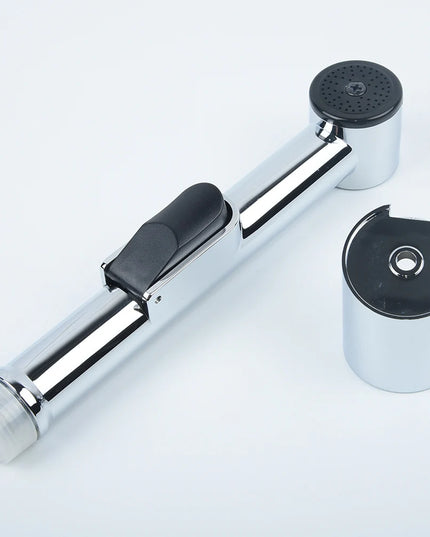 Portable Handheld Toilet Bidet Sprayer Set ABS Shower Head Toilet Bathroom Stainless Steel Sprayer Automatic Cleaning
