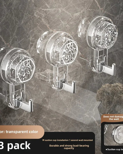 Suction Cup Hooks Household without drilling Multifunctional Wall Hanging Keys Clothes Hooks Bathroom Kitchen self-adhesive hook