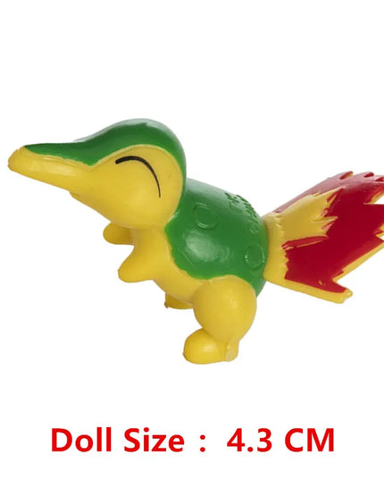 Pokemon 4-13Cm New Cartoons Movie Anime Figure Pikachu Mewtwo Charmander Blastoise Gurado Pet Action Model Toy Gifts