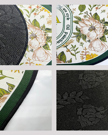 Non-slip Kitchen Mat Long Rugs Crystal Velvet Carpet for Living Room Absorbent Foot Mats Bedroom Doormat Alfombra Small Rugs