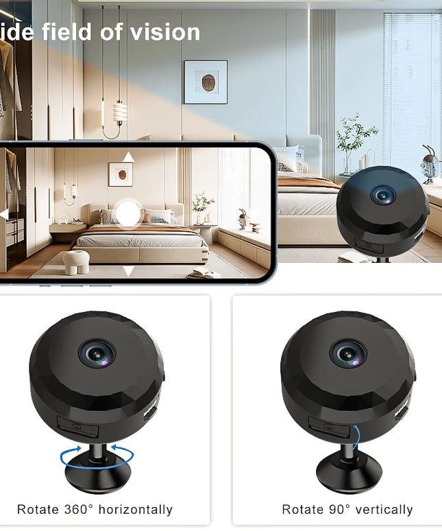 Wireless Mini Camera WiFi Mini Surveillance Camera Wireless Video Recorder Security Camera Smart Home Monitoring CCTV Camera