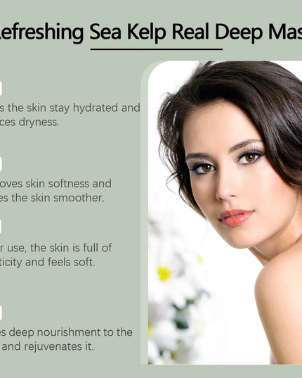 Bio Collagen Face Mask Shrink Pores Deep Hydrating Overnight Mask Moisturizing Refreshing Brightening Face Skin Care