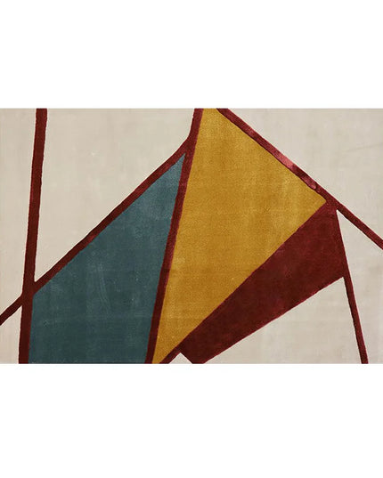 Modern Abstraction Carpets for Living Room Nordic Bedroom Decor Plush Carpet Home Art Floor Mat Large Area Thicken Non-slip Rug