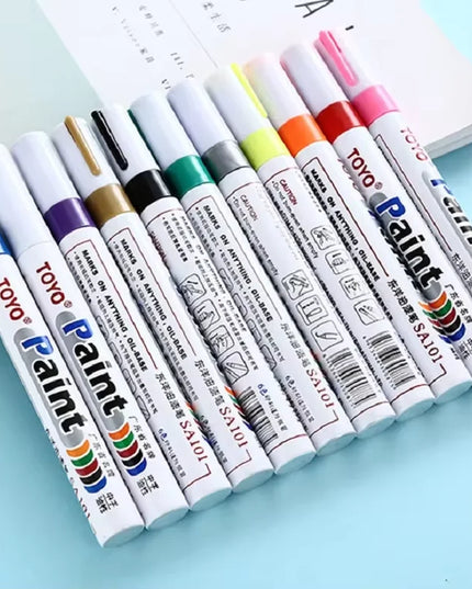 Waterproof Car Tyre Tire Tread Tire Paint Pen Marker DIY Art Drawing Pen Tool For BMW E46 E49 F30 F80 E36 E46 E93 E92 F34 F31 Z4