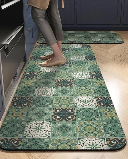Non-slip Kitchen Carpets for Living Room Long Area Rug Kitchen Floor Mat Carpets Entrance Door Mat Home Decor Alfombra Tapis 러그