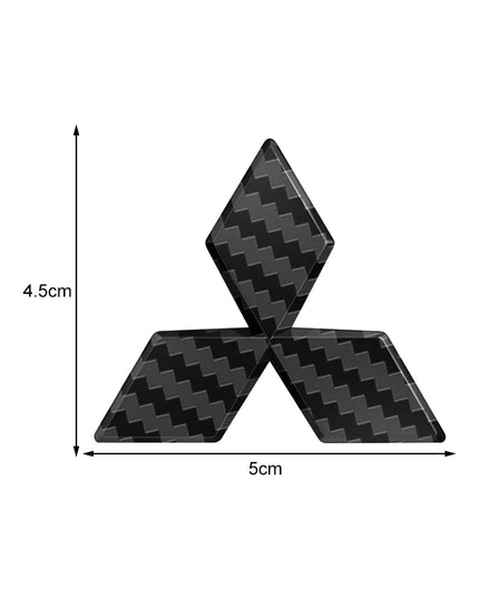 Car Steering Wheel Sticker Badge Decoration Auto Accessories Mitsubishi Outlander Lancer 10 9 ASX RALLIART Eclipse L200 Pajero