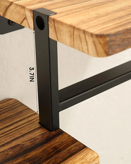 1pcs Wooden Paper Towel Holder Space Saving Countertop Organizer with Vertical Paper Towel Storage for Kitchen and Bathroom