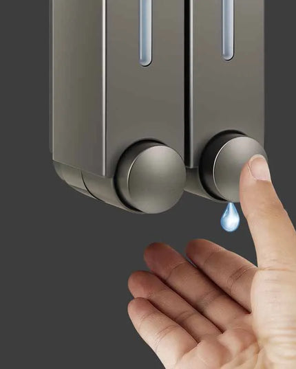 420ML Wall Mounted Bathroom Liquid Soap Dispenser Washing Lotion Hand Sanitizer Kid Family Hotel Kitchen Shower Gel Dispenser