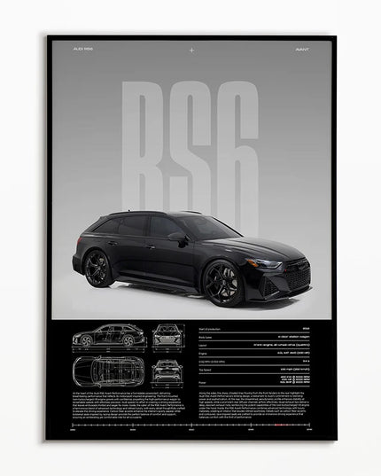 Black & White Famous Cars Posters Classic Car Photography Print Man Cave Canvas Painting Wall Art Pictures for Home Decoration