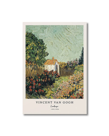 Vincent Van Gogh Writings Prints and Posters Great Work The Starry Night Canvas Painting Decorations for Living Room Wall Art