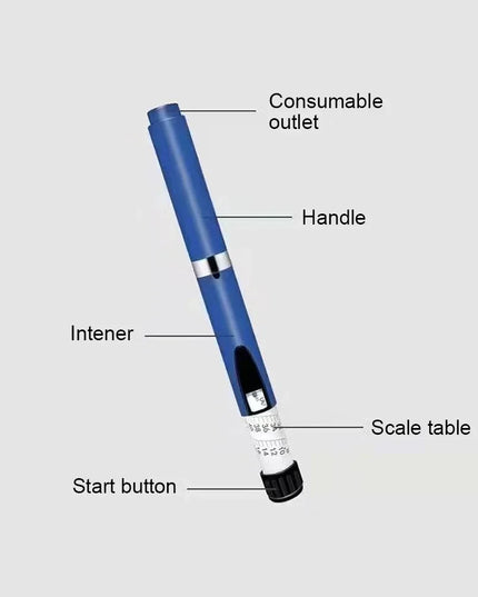 For Insulin Injection Pen 10pcs 3ml Empty Cassette Bottle Magic Pen Insulin Cartridges Health Medical Beauty Care Accessories