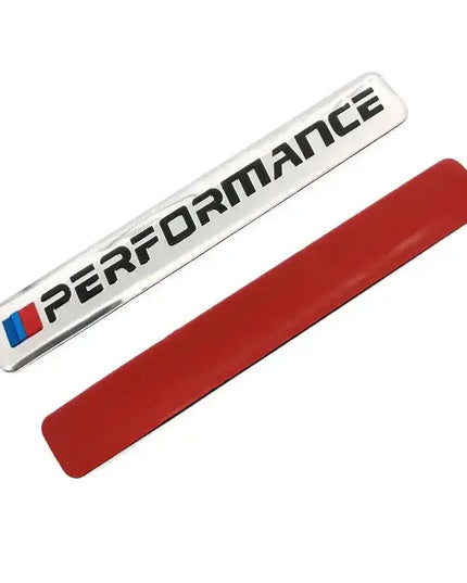 4Pcs Car Decal Logo Badge Auto Parts Sticker Not Easy To Fall Waterproof Power Performance Car Sticker