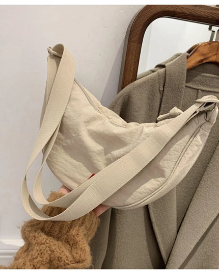 Casual Nylon Hobos Crossbody Bag for Women Designer Shoulder Bags Large Capacity Tote Lady Travel Shopper Bag Female Purses 2025