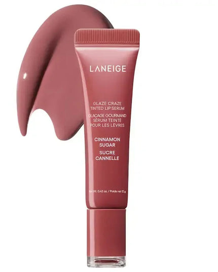 Glaze Craze Tinted Polypeptide Lip Serum Balm Original Lip Glaze Moisturizing Care Lipstick Colorful Lips Gloss Makeup Beauty