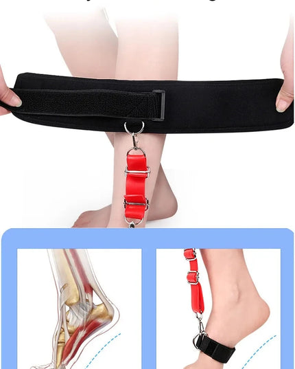 1PC Foot Splint Brace Plantar Fasciitis Night Splint Drop Foot Orthotic Brace Tendonitis Heel and Ankle Pain Foot Support Care