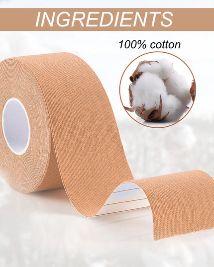 2.5CM*5M Instant Facial Myofascial Lift Tape For Face Neck Eyes Skin Lifting Tool Wrinkle Removal Sticker V Face Elastic Bandage