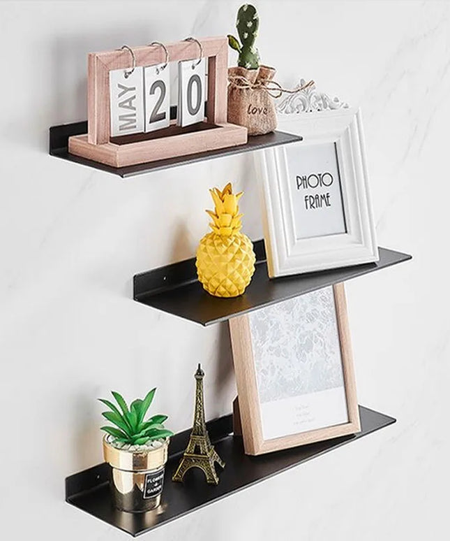 Floating Bathroom Shelves Without Drilling Storage Wall Rack Home Organizer Ledge Hardwares Cabinet Kitchen Accessories Toilet