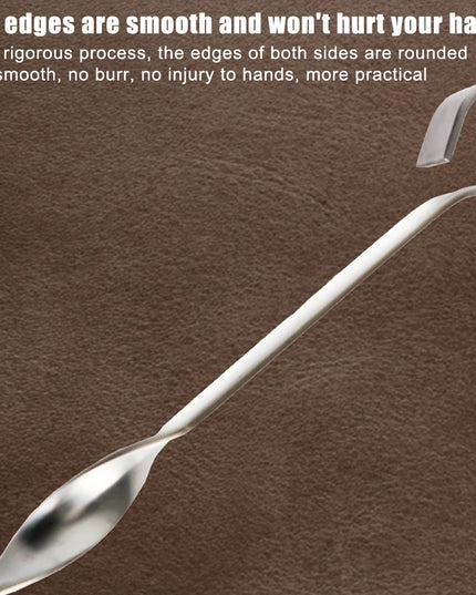 Stainless Steel Barbecue Skewer 6Pcs Wide BBQ Sticks Flat BBQ Fork Outdoor Camping Picnic BBQ Utensil Kitchen Accessories