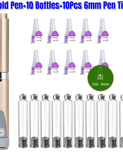 For Insulin Injection Pen 10pcs 3ml Empty Cassette Bottle Magic Pen Insulin Cartridges Health Medical Beauty Care Accessories