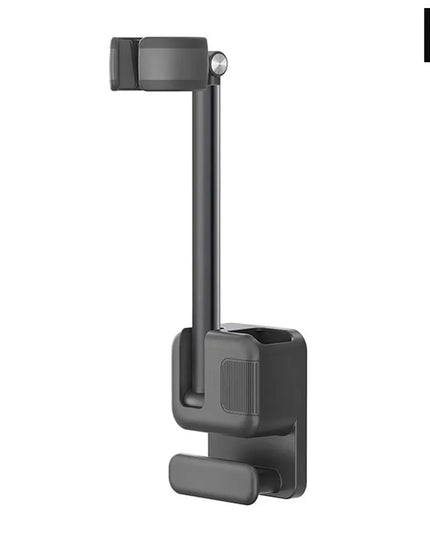 Angle Adjustable Hair Dryer Holder Non-Drilling Wall-Mounted Hair Dryer Stand For Bathroom Free-hand Lazy Storage Rack Shelf