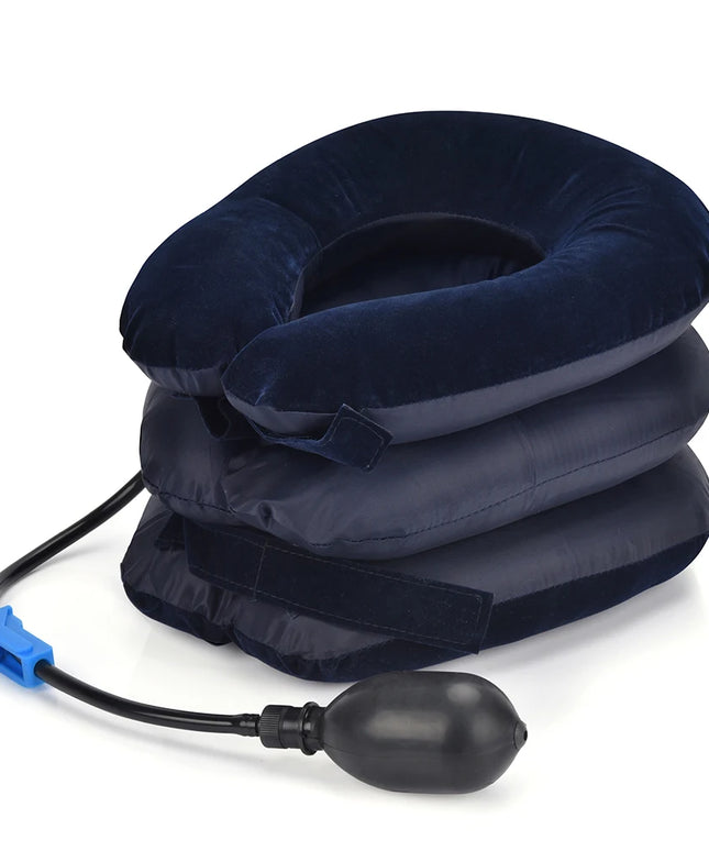 Neck Stretcher Inflatable Air Neck Traction Apparatus Device Soft Neck Cervical Collar Pillow Health Care Cervical Support Pillo