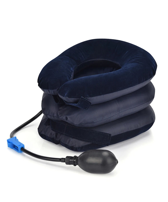 Neck Stretcher Inflatable Air Neck Traction Apparatus Device Soft Neck Cervical Collar Pillow Health Care Cervical Support Pillo