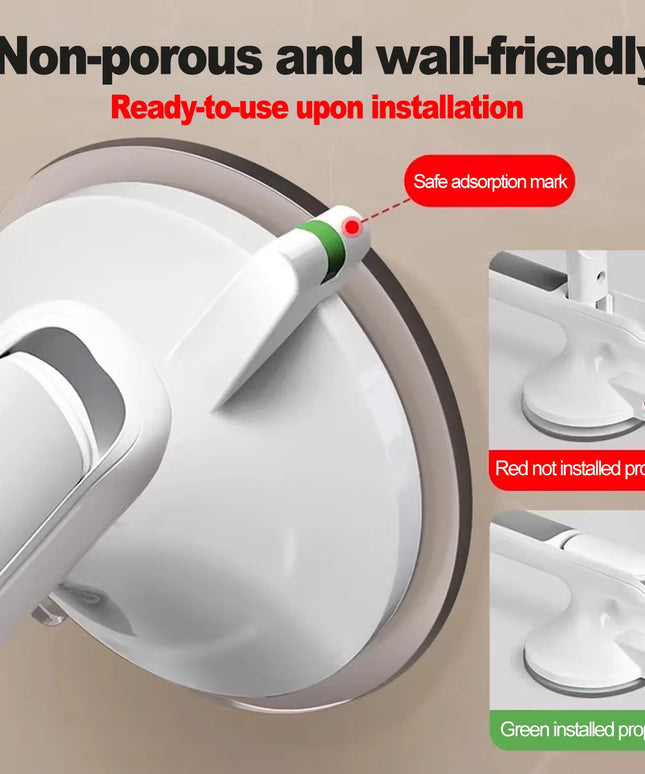 Showers Grab Bars Free Punch Bathroom Handle Anti Slip Safety Suction Cups Bathtub Grab Bar For Elderly Children Support