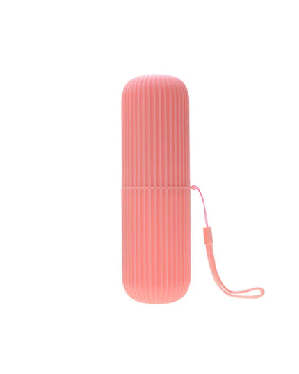 Travel Portable Toothbrush Cup Bathroom Toothpaste Holder Storage Case Box Organizer Travel Toiletries Storage Cup New Creative