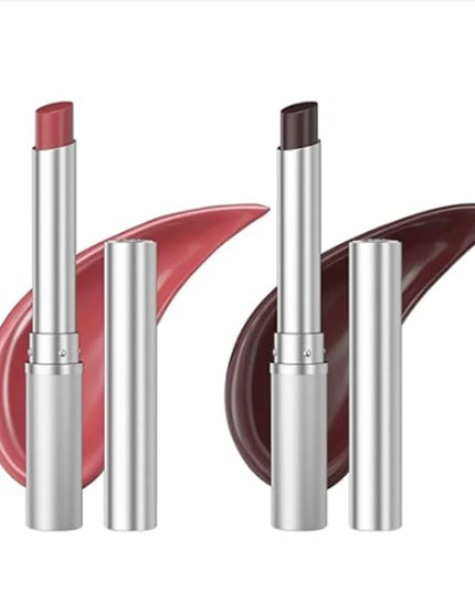 Honey Lipstick Tinted Lip Balm Sheer Lightweight Lip Stain for All Skin Moisturizing Nourishing Lipstick Pack of Black & Pink